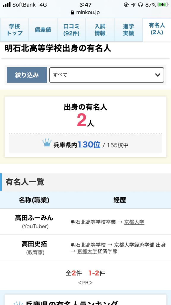 高田史拓とふーみんが別人と言われる理由の画像